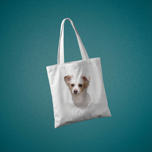 Custom Pet Photo Tote Bag