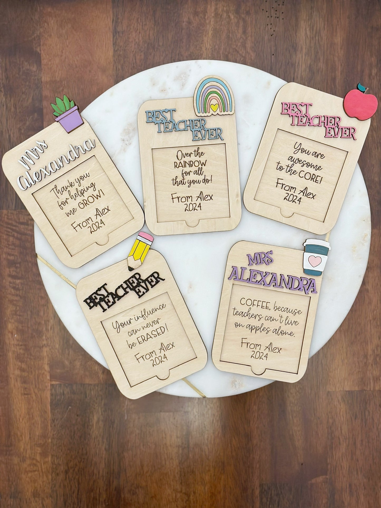 Teacher Post-It Note Holder