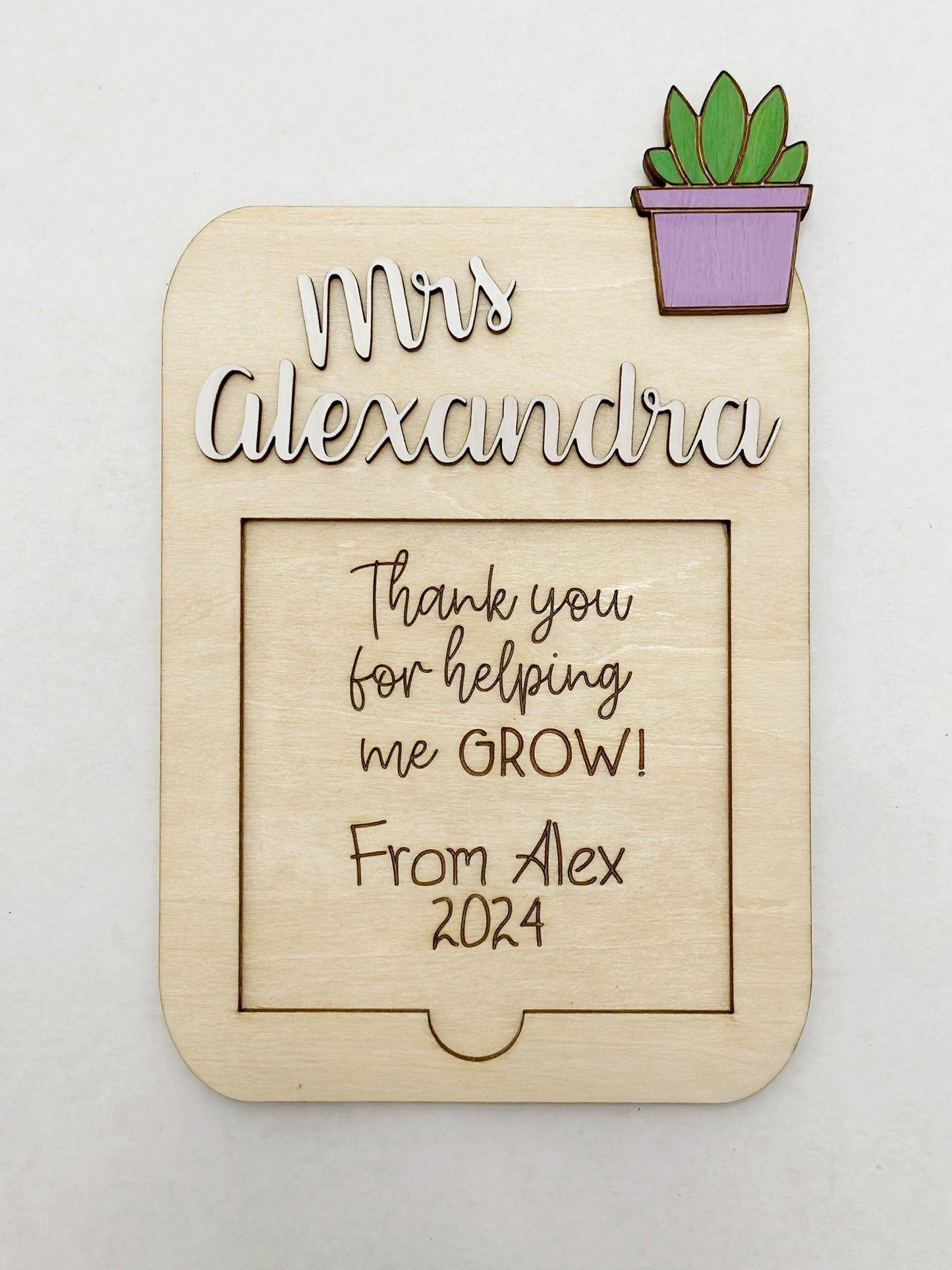 Teacher Post-It Note Holder
