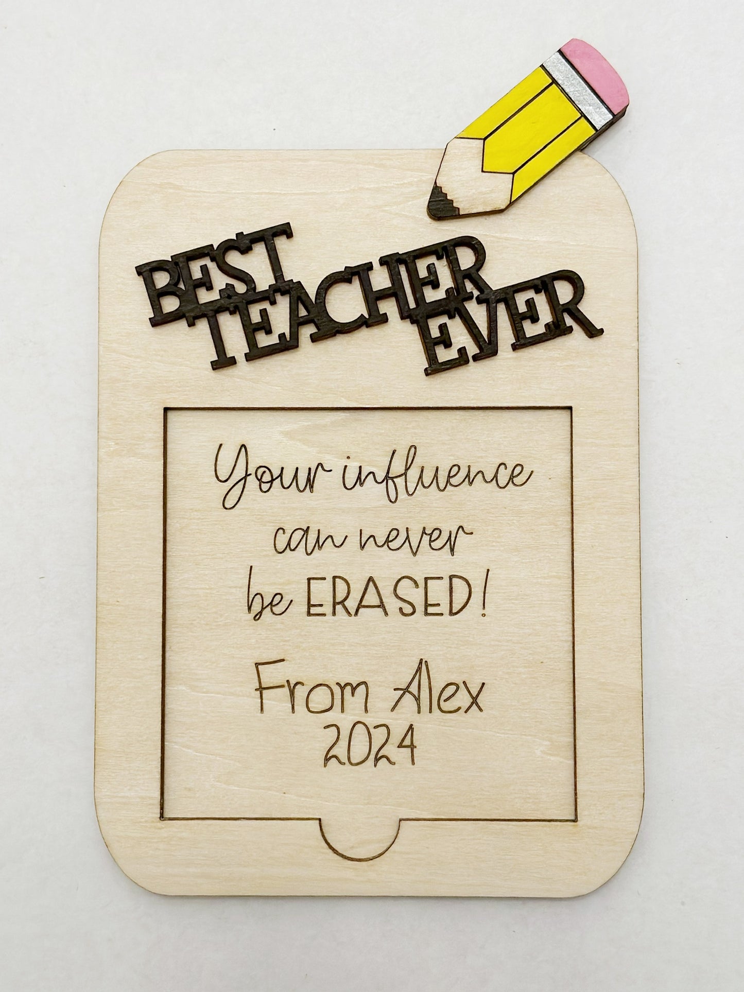 Teacher Post-It Note Holder