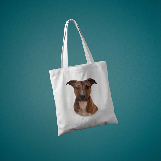 Custom Pet Photo Tote Bag